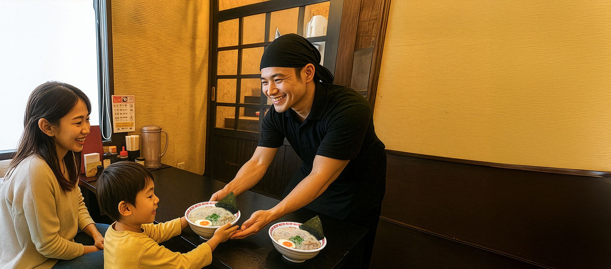 菊の屋のスタッフ